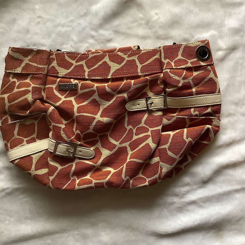 Miche Bag Brand New In Pkg Gianna Giraffe Orange Shell Fits Demi Base Miche Bag Brand New In Pkg Gianna Giraffe Orange Shell Fits Demi Base